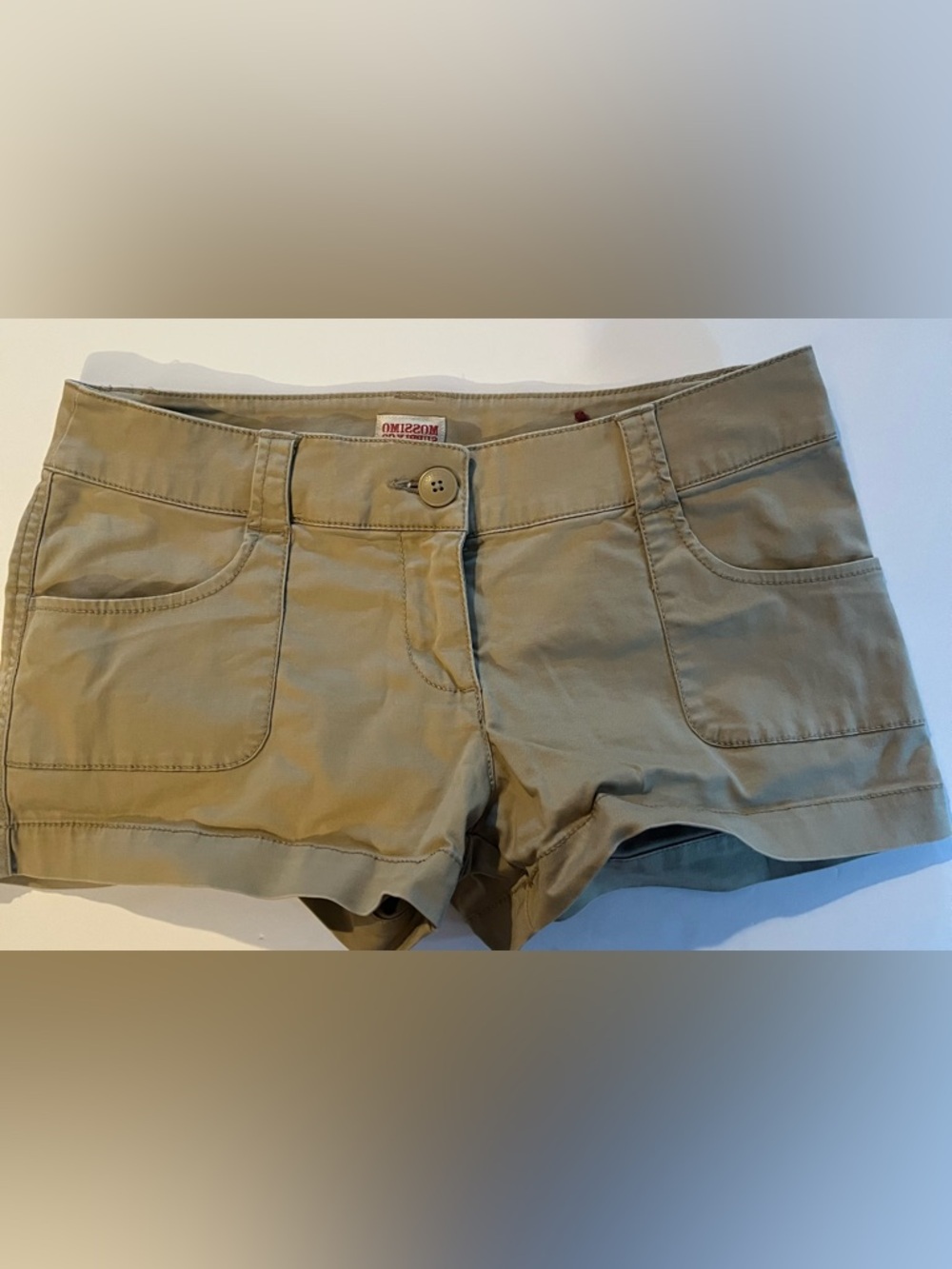 Camp Preppy Boho Cargo Shorts Khaki size 7